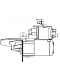 Стартер для а/м Chevrolet Onix (19-)/Tracker 2 (19-) 1.2T 1,2кВт (LSt 0518)5