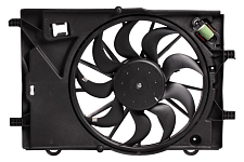 Chevrolet Aveo T300 (11-)/Opel Mokka (13 -) avtomobillari uchun elektr sovutish foniy (korpus va rezistor bilan)