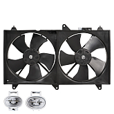 Sovutish elektr ventilyatori Chevrolet Epica, 2 ventilyator, korpus bilan (LFK 0576)