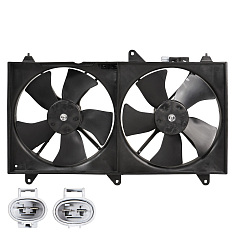 Sovutish elektr ventilyatori Chevrolet Epica, 2 ventilyator, korpus bilan (LFK 0576)