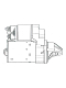 Starter Nexia 1.5i (BOSCH turi) (Z-9) 1.1 kVt (LSt 0557)5