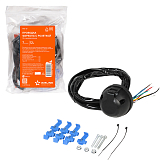 12V rozetkali, 7 ta kontaktli, 1.5 m, universal tros simlari (ATE-10)