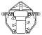 Termostat Chevrolet Captiva 4/Malibu 1 2.4i uchun (82°C) (termoelektrik) (LT 0524)3
