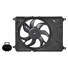 Э/вентилятор охлаждения для Ravon Nexia R3 (16-) 1.5i (с кожухом) (LFK 0504)