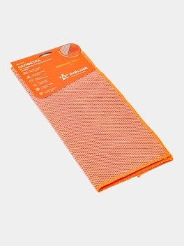 Mikrofiber va marjon mato, to‘q sariq (35×40 sm) (AB-A-04)