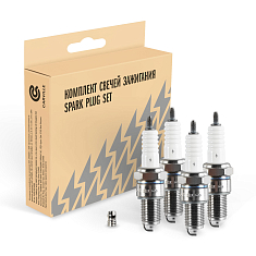 Yondirish shamchalari Lada 2101–2108 (karbyurator, 0.7 mm, rezistor bilan) 4 dona to‘plam (VSP 0002)