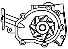 Suv nasosi Damas/Labo 0.8i (LWP 0559)