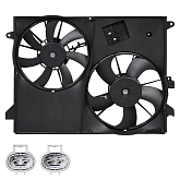 Sovutish elektr ventilyatori Chevrolet Captiva 2.4 / 3.2 2 dona (korpus bilan) (LFK 0543)