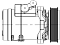 Konditsioner kompressori Chevrolet Captiva 2 2.4i (LCAC 0543)2