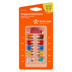 Ekstraktorli blisterli o‘ramdagi mini sug‘urta (10 dona, 5–30A) (AFU-M-02)