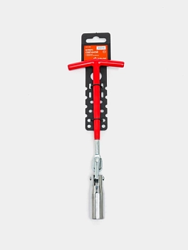 Kardan vali bilan T shaklidagi rezina ushlagichli sham kaliti 16*250 mm (AK-S-08)