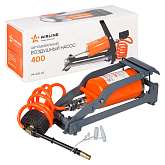 Havo nasosi 400 (oyoqli, mexanik, 400 sm³, sumka, olinadigan bosim o‘lchagich) (PA-400-02)