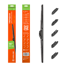 Gibrid oyna tozalagich pichog‘i 360 mm (14