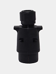 12V tirkamali vilka, 7 kontaktli, plastik (ATE-01)