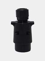 12V tirkamali vilka, 7 kontaktli, plastik (ATE-01)