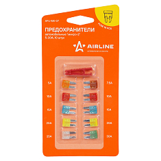 Blister o‘ramdagi Micro 2 sug‘urtalari (10 dona, 5–30A) (AFU-MK-07)