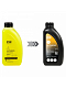 Antifriz Renault (Nissan) uchun, OAT, 41-01-001/T Type D, floresan, -40°C, sariq, tayyor, 1 l / 1.07 kg4