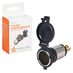 Qo‘shimcha sigaret tutatgich rozetkasi 120 W (12V, 10A), metall (ACS-120-01)